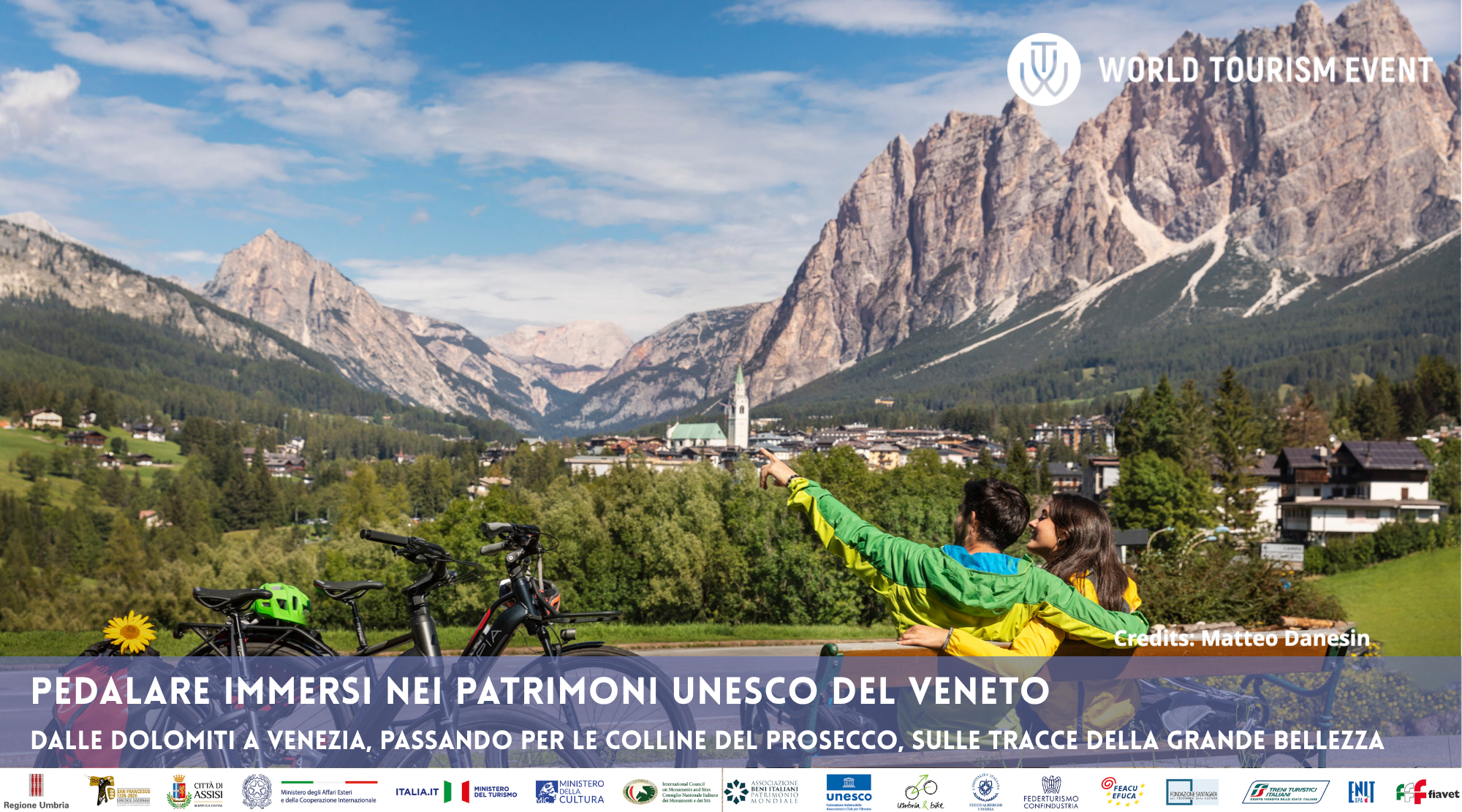 PEDALARE IMMERSI NEI PATRIMONI UNESCO DEL VENETO – Dalle Dolomiti a Venezia, passando per le Colline del Prosecco, sulle tracce della grande bellezza