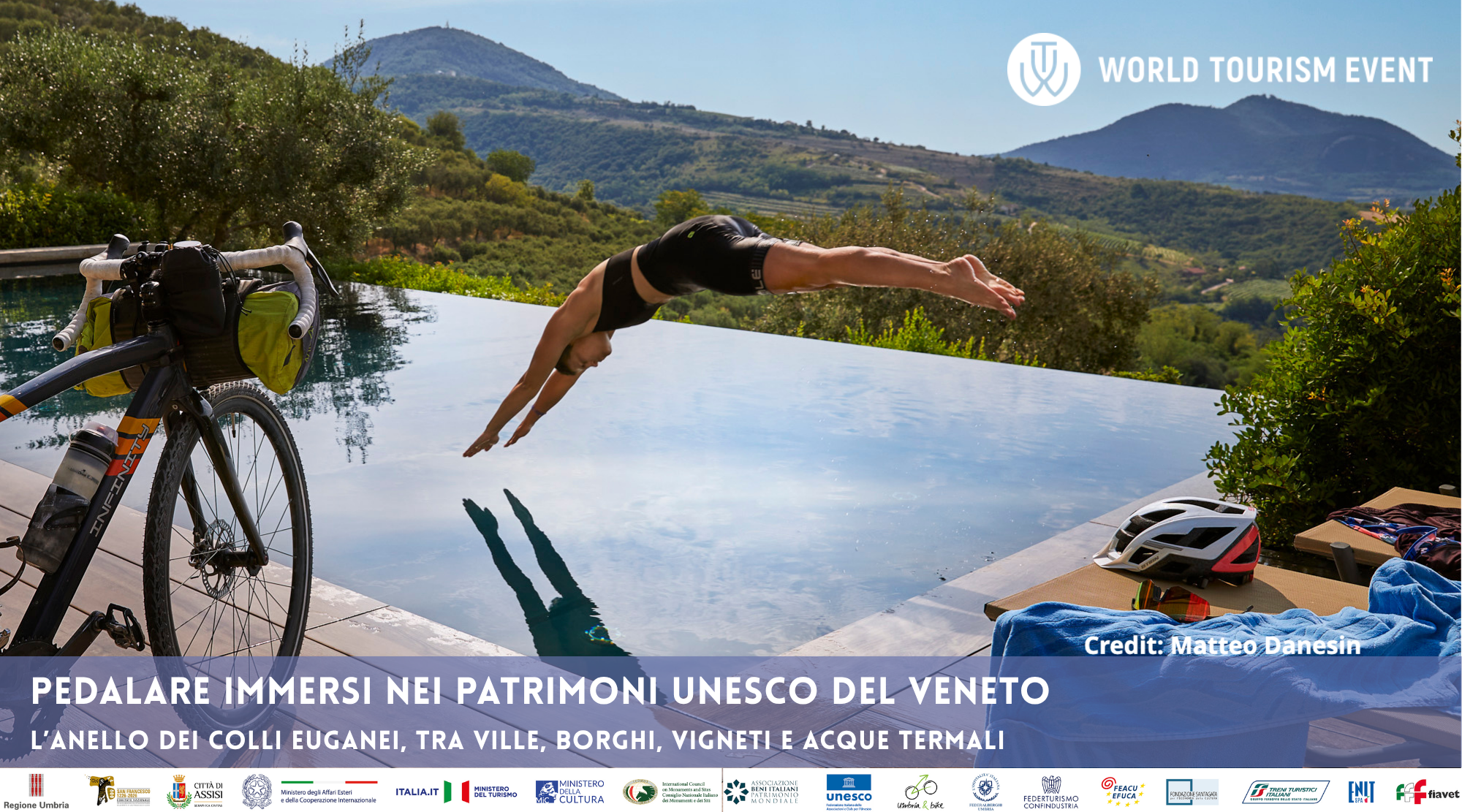 PEDALARE IMMERSI NEI PATRIMONI UNESCO DEL VENETO. L’anello dei Colli Euganei, tra ville, borghi, vigneti e acque termaliPEDALARE IMMERSI NEI PATRIMONI UNESCO DEL VENETO.
