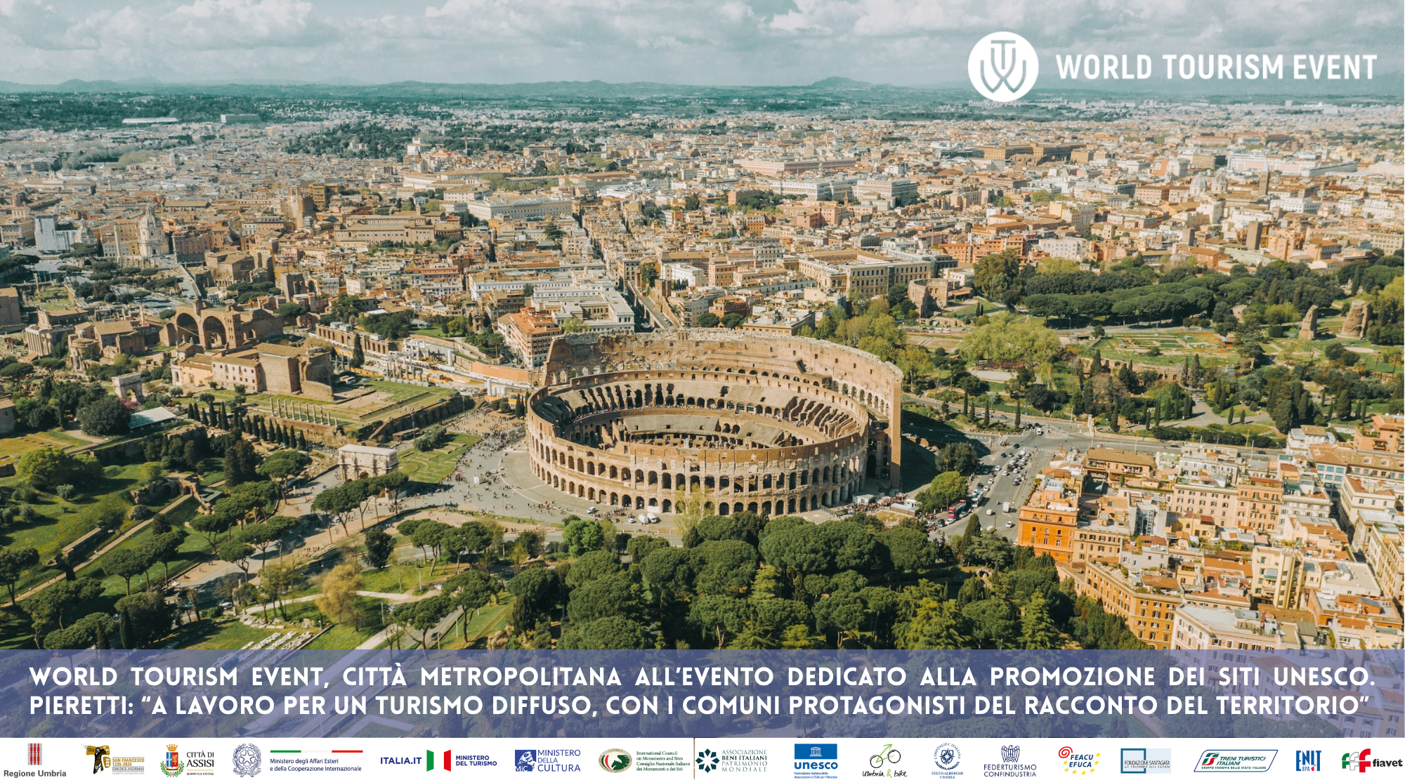 Città metropolitana all’evento dedicato alla promozione dei siti UNESCO. Pieretti: “A lavoro per un turismo diffuso, con i Comuni protagonisti del racconto del territorio”