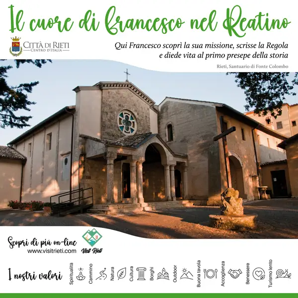 Rieti, il cuore di Francesco nel Reatino