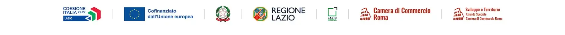 Loghi dei finanziatori e dei partner istituzionali